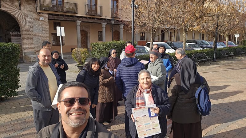 Los alumnos del CITeS siguen las huellas de Santa Teresa y San Juan de la Cruz en Arévalo y Medina del Campo