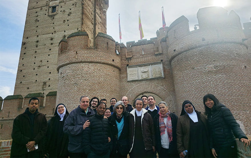 Los alumnos del CITeS siguen las huellas de Santa Teresa y San Juan de la Cruz en Arévalo y Medina del Campo