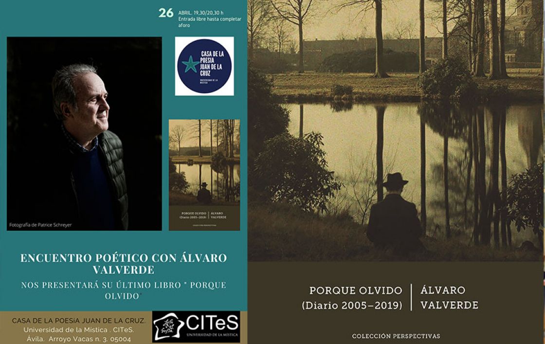 Encuentro poético de abril con Álvaro Valverde